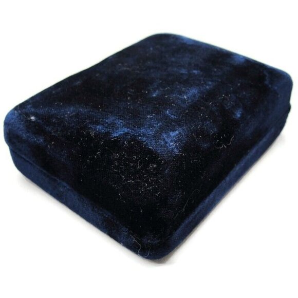 Gold Tone Ships Cufflinks & Neck Tie Clip Set Silver Tone Formal IOB Vintage - Picture 9 of 9